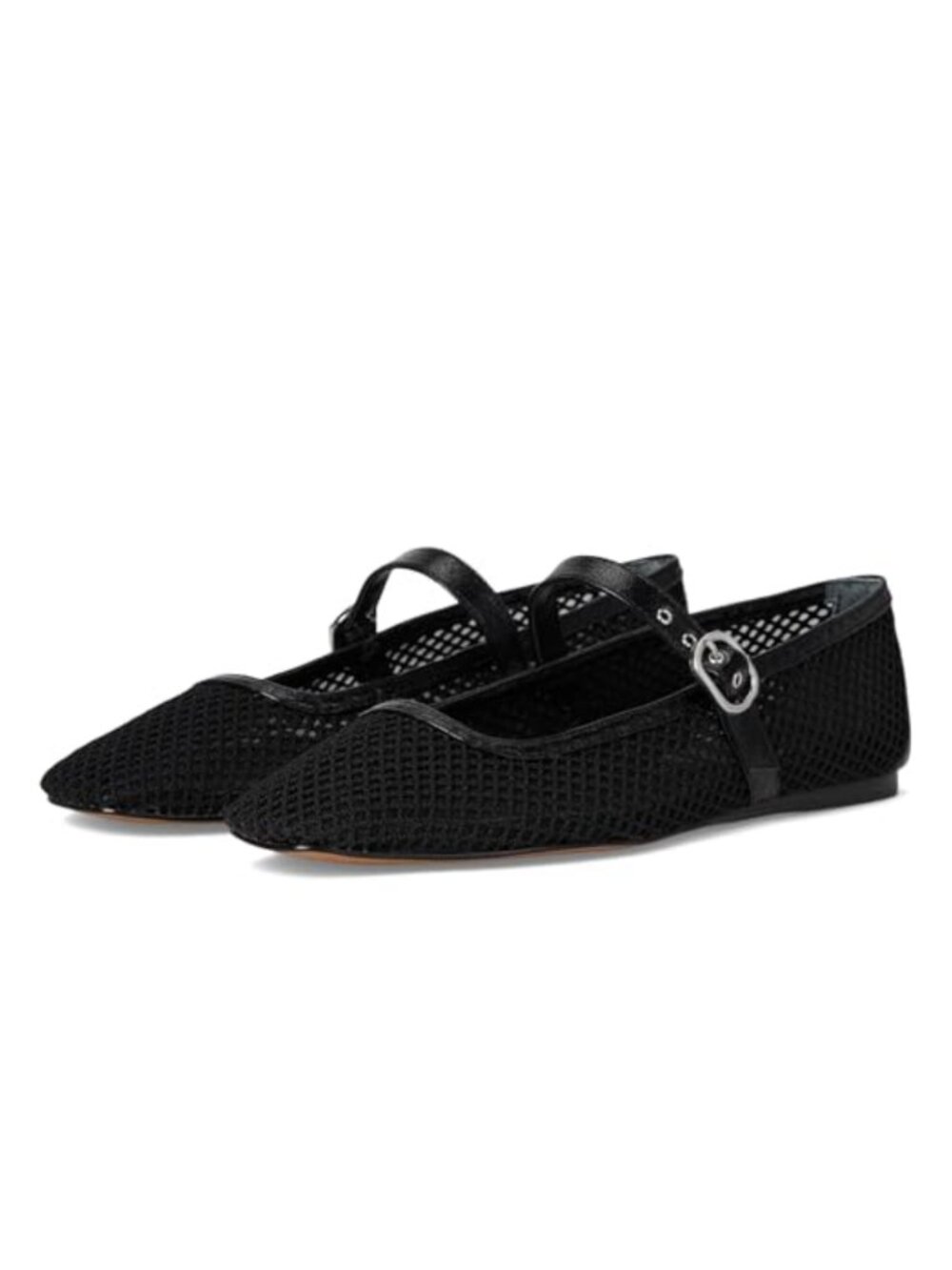 Dolce Vita Rodni Mesh Flats Round Toe Buckle Lightweight Casual